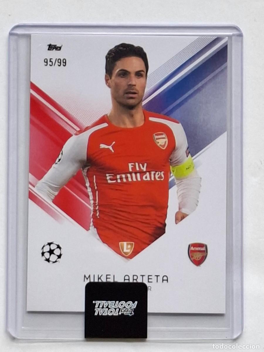 Cromos de F&uacute;tbol: Numerada 95/99 Legend Series 4 UCC #2021 MIKEL ARTETA (Arsenal) - TOPPS Total Football 2025-26