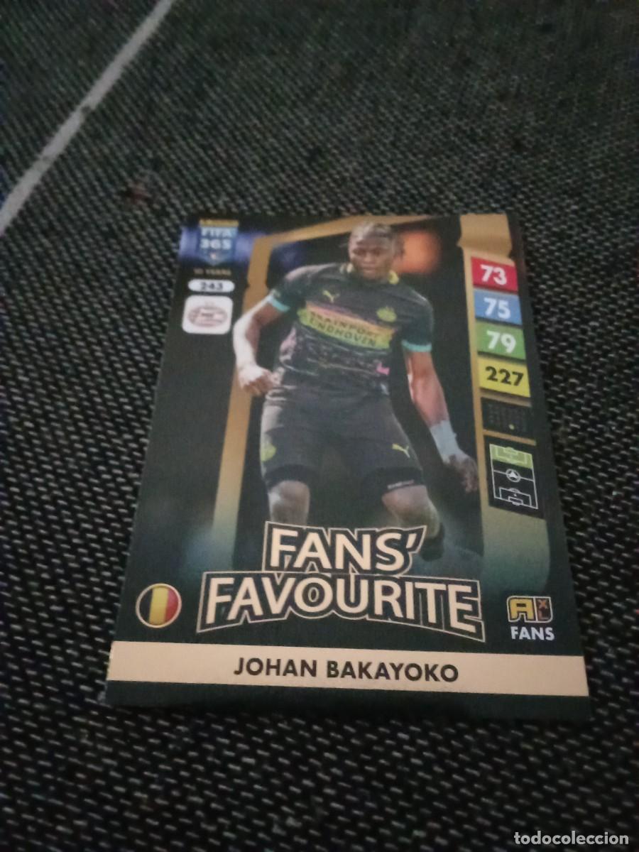 Cromos de F&uacute;tbol: 253 bakayoko PSV fans favorite fifa 365 ADRENALYN 2025