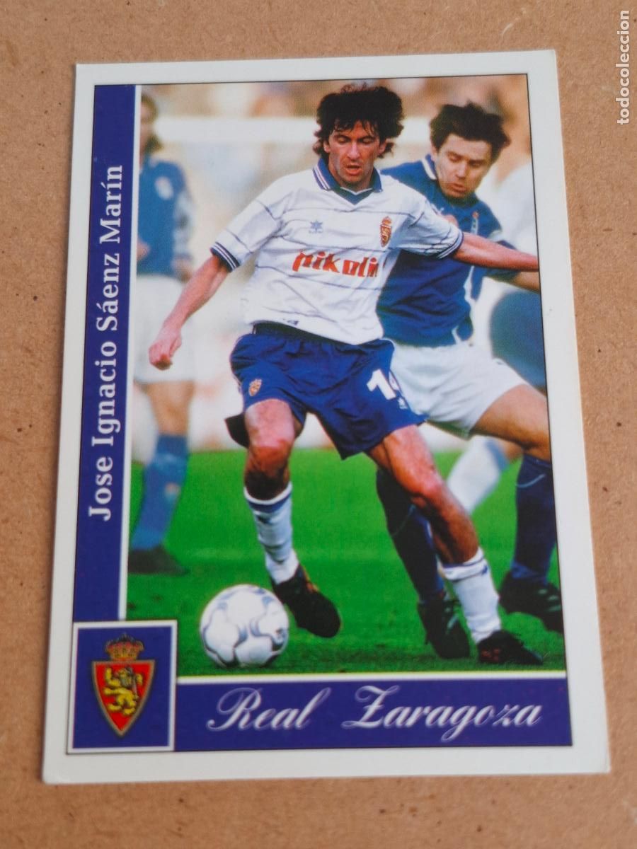 Cromos de F&uacute;tbol: MUNDICROMO 2001 2002 01 02 - 349 JOS&Eacute; IGNACIO ( SIN SELLO INTERNACIONAL ) - REAL ZARAGOZA