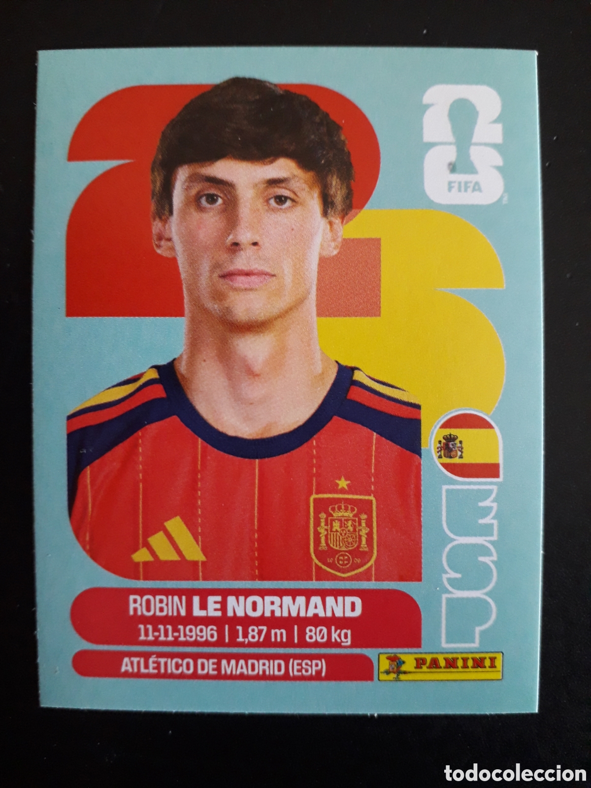 Cromos de F&uacute;tbol: LE NORMAND ESPA&Ntilde;A ESP 3 MUNDIAL F&Uacute;TBOL 2026 FIFA WORLD CUP PANINI SIN PEGAR PEDIDO M&Iacute;NIMO 3&euro;