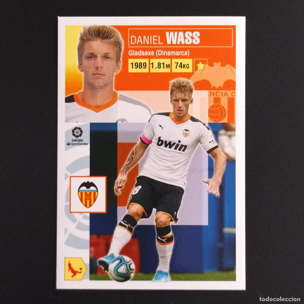 Cromos de F&uacute;tbol: N&ordm; 4 WASS VALENCIA CROMOS LALIGA SANTANDER ESTE 2020 2021 20 21 LIGA PANINI