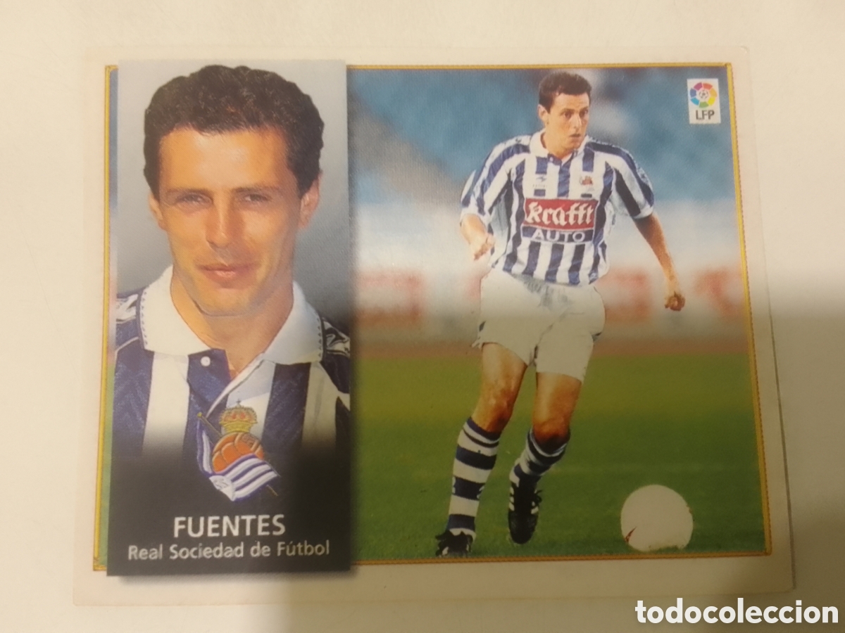 Cromos de F&uacute;tbol: Colecciones Este 98-99 Fuentes &bull; Real Sociedad.