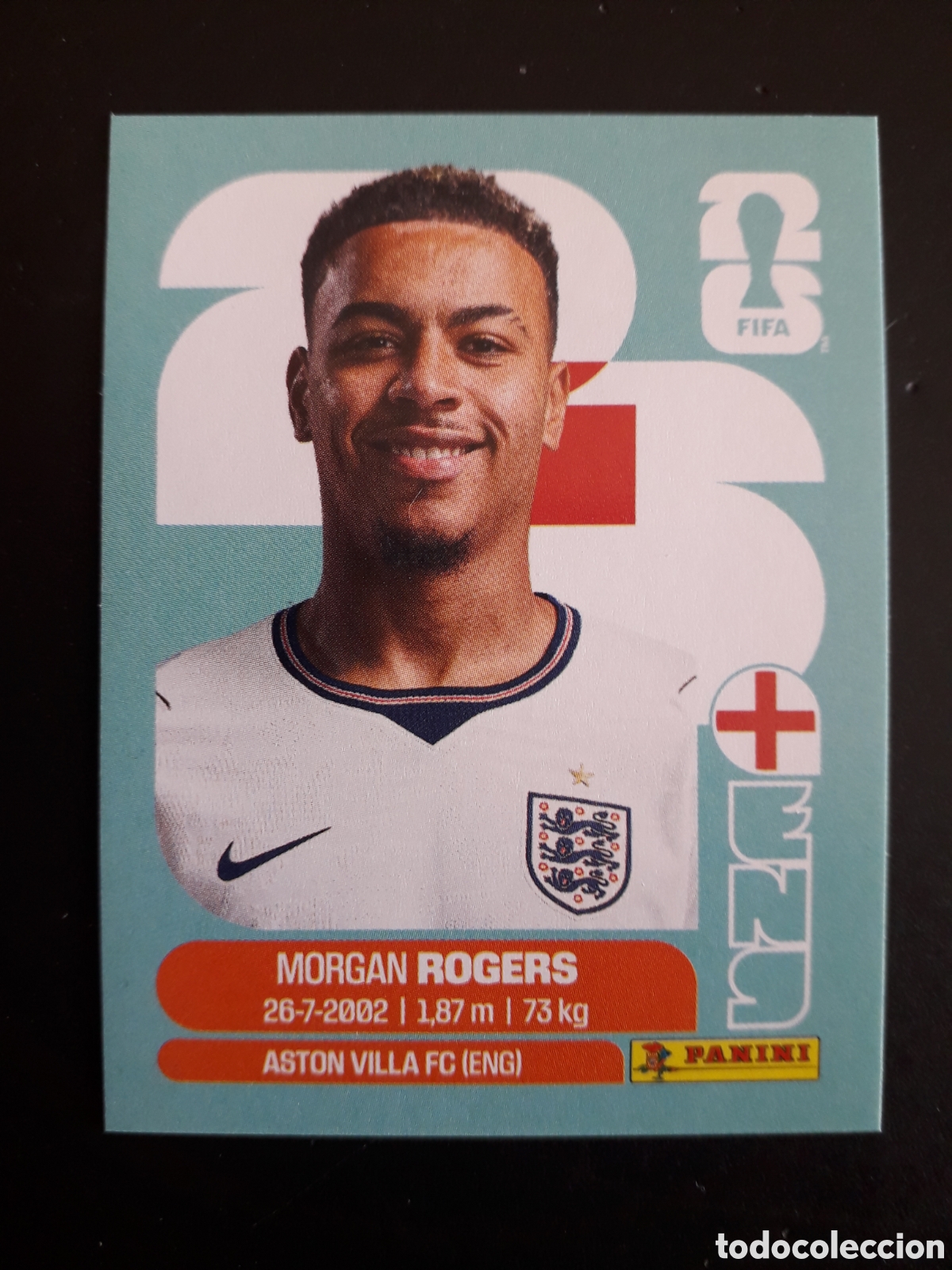 Cromos de F&uacute;tbol: ROGERS INGLATERRA ENG 14 MUNDIAL F&Uacute;TBOL 2026 FIFA WORLD CUP PANINI SIN PEGAR PEDIDO M&Iacute;NIMO 3&euro;