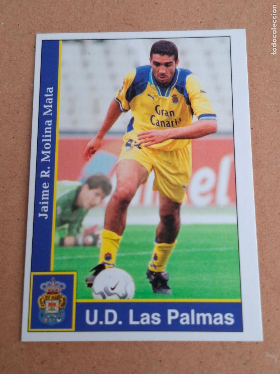 Cromos de F&uacute;tbol: MUNDICROMO 2001 2002 01 02 - 219 JAIME MOLINA ( CORREGIDO ) - U.D. LAS PALMAS