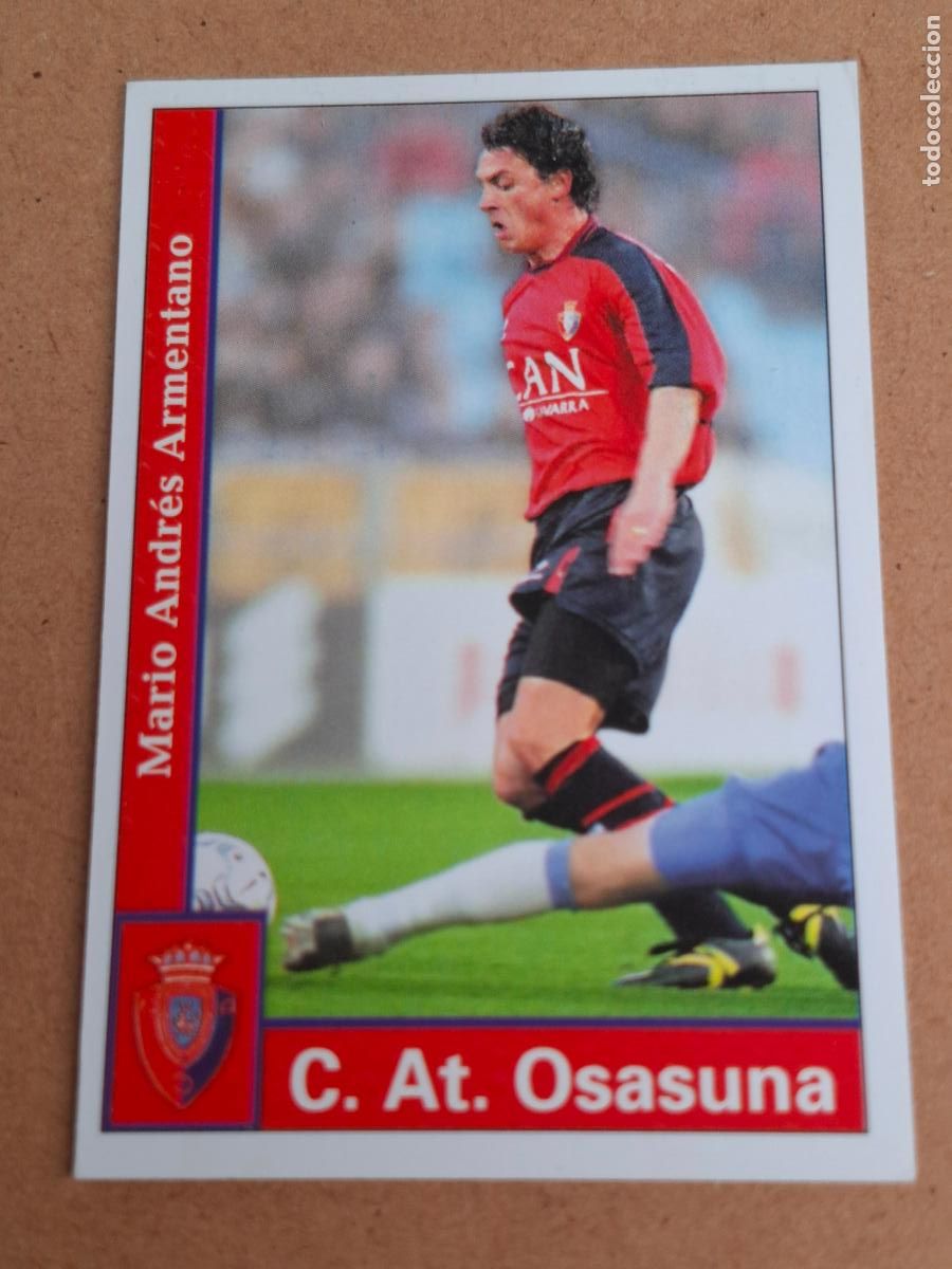 Cromos de F&uacute;tbol: MUNDICROMO 2001 2002 01 02 - 313 ARMENTANO ( CORREGIDO ) - AT. OSASUNA
