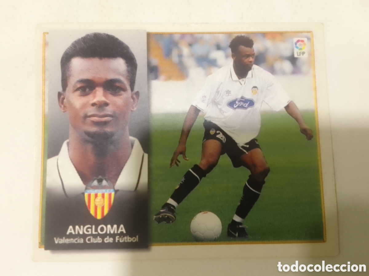 Cromos de F&uacute;tbol: Colecciones Este 98-99 Angloma &bull; Valencia.