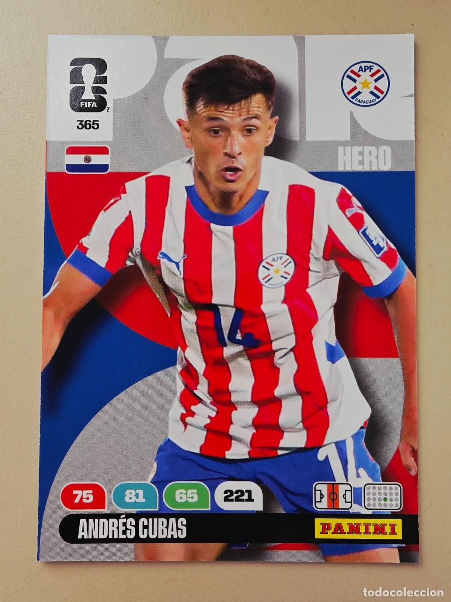 Cromos de F&uacute;tbol: 365 Andr&eacute;s Cubas, Hero, Paraguay, Adrenalyn XL Fifa World Cup 2026 Mundial 26