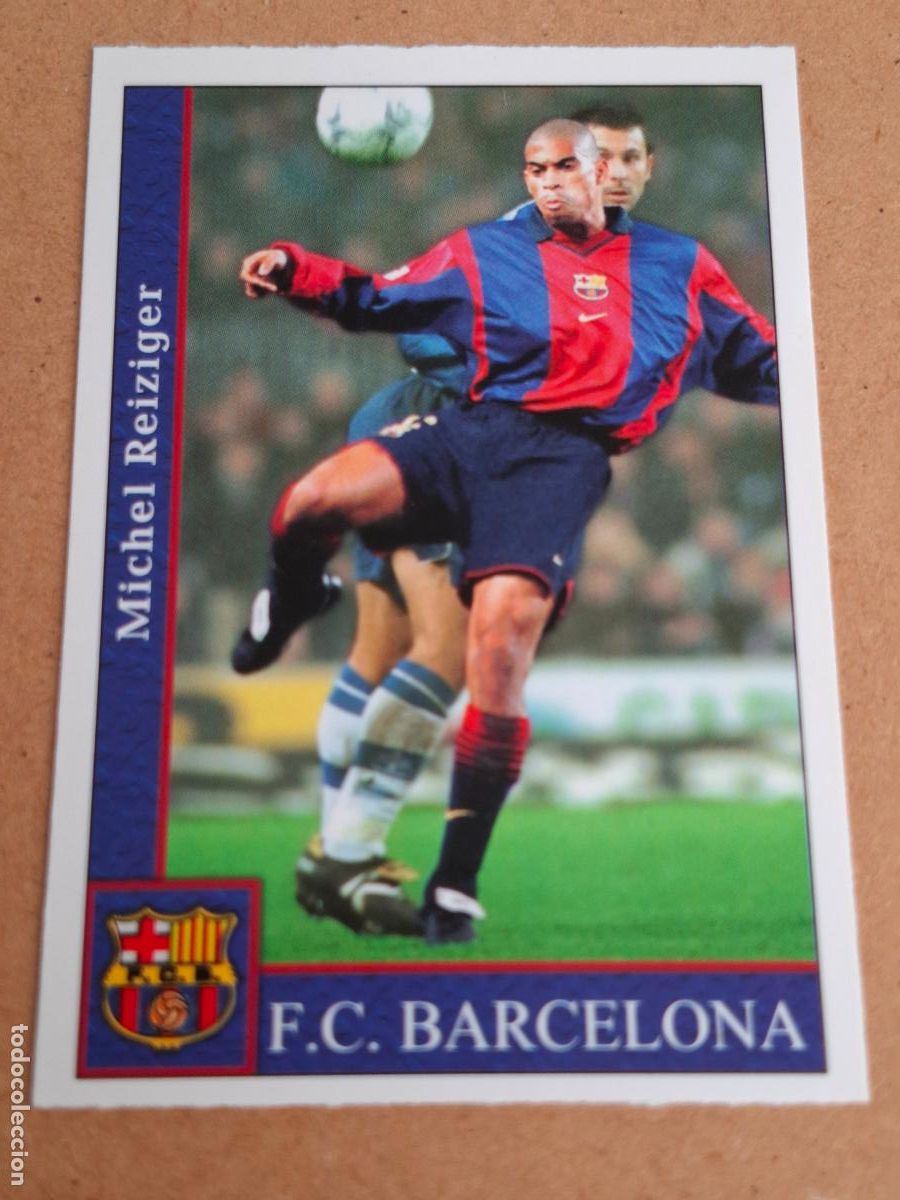 Cromos de F&uacute;tbol: MUNDICROMO 2001 2002 01 02 - 442 REIZIGER ( ERROR ) - FC. BARCELONA