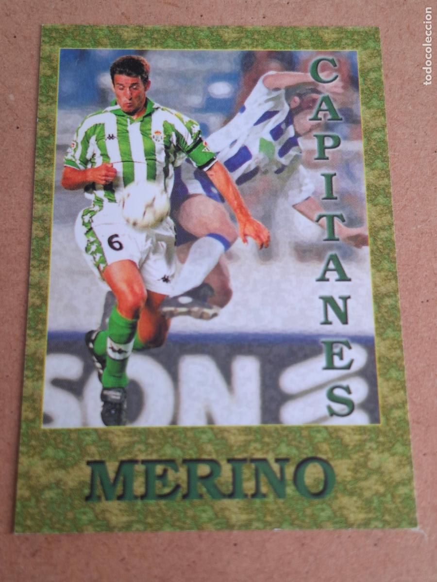 Cromos de F&uacute;tbol: MUNDICROMO 2001 2002 01 02 - 464 MERINO ( CAPITANES - ERROR ) - REAL BETIS