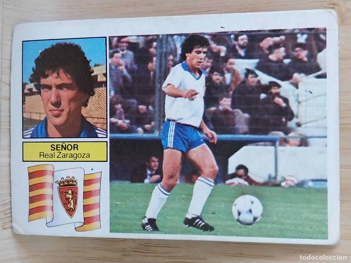 Cromos de F&uacute;tbol: SE&Ntilde;OR ZARAGOZA LIGA 1982 82 83 ED ESTE CROMO ORIGINAL *