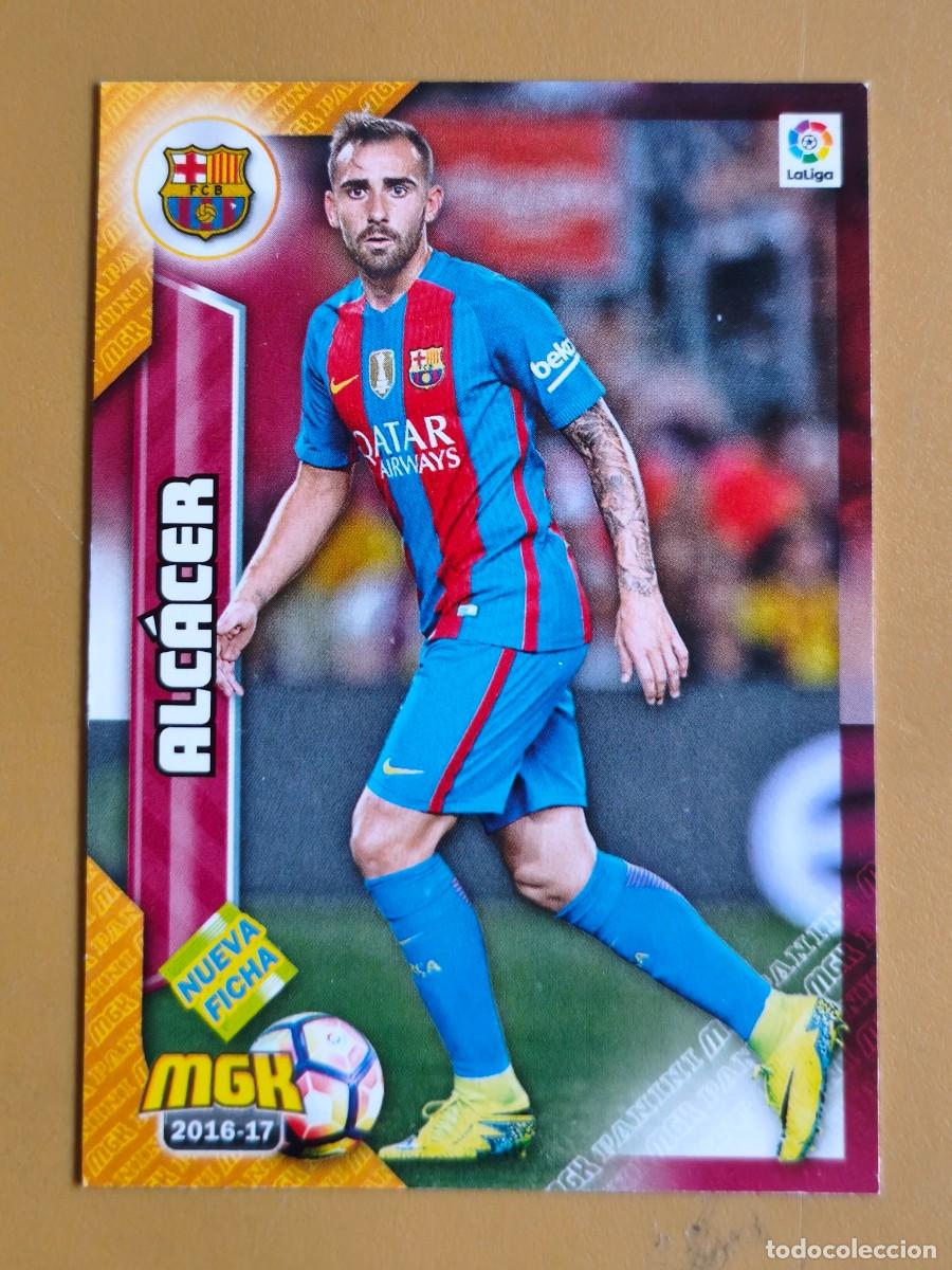 Cromos de F&uacute;tbol: alcacer, 2016 17 megacracks bis