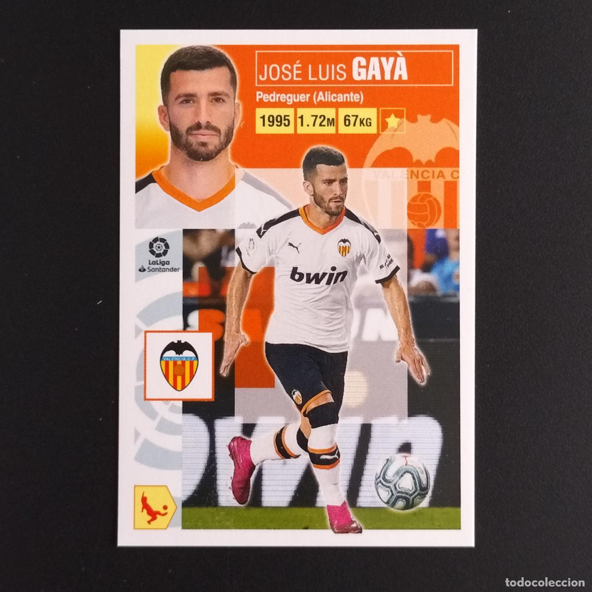 Cromos de F&uacute;tbol: N&ordm; 9 JOSE LUIS GAYA VALENCIA CROMOS LALIGA SANTANDER ESTE 2020 2021 20 21 LIGA PANINI