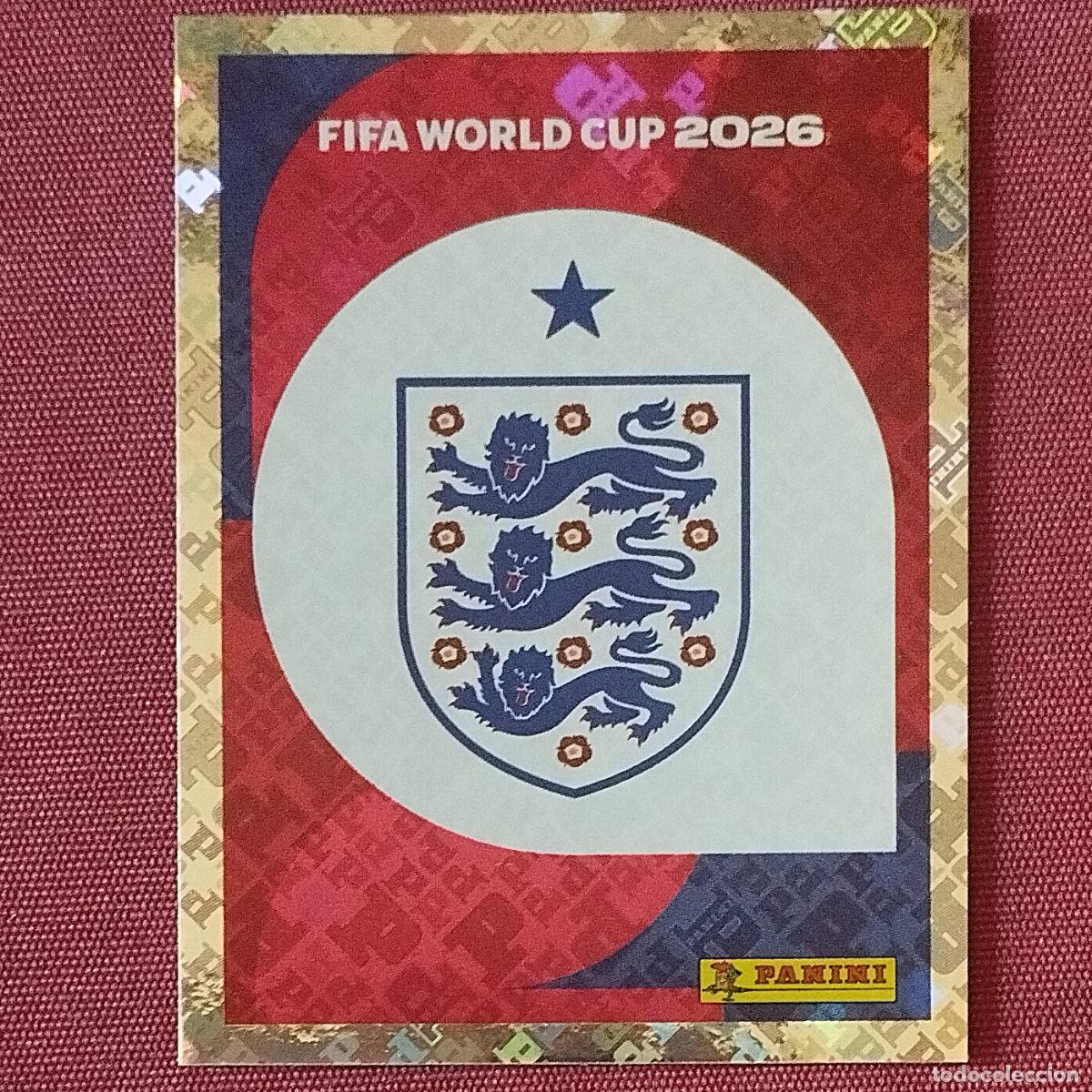 Cromos de F&uacute;tbol: ESCUDO INGLETERRA - ENG 1 - MUNDIAL - FIFA WORLD CUP - 2026