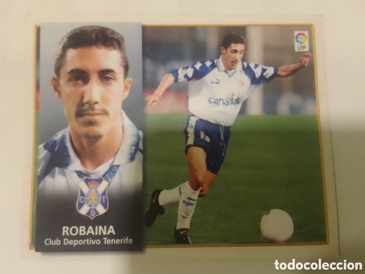 Cromos de F&uacute;tbol: Colecciones Este 98-99 Robaina &bull; Tenerife.