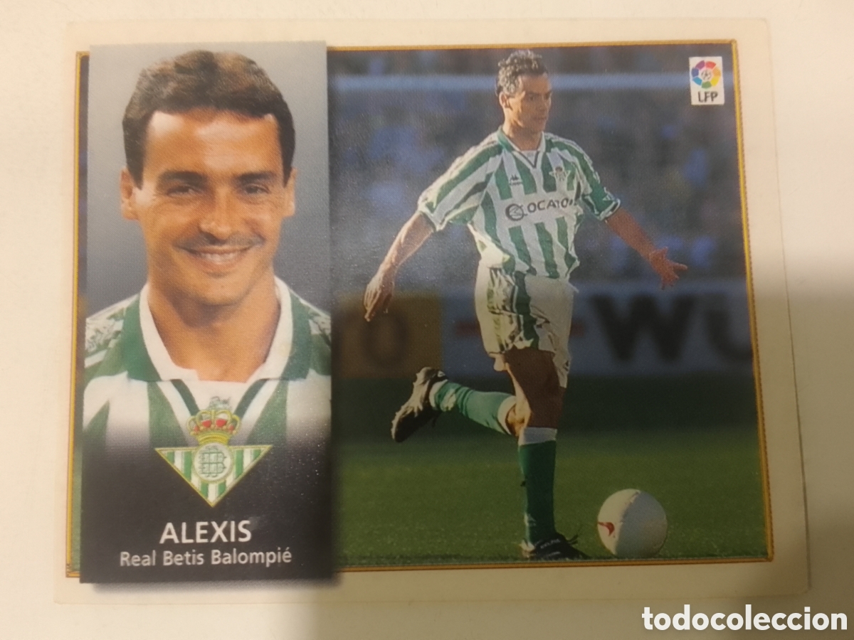 Cromos de F&uacute;tbol: Colecciones Este 98-99 Alexis &bull; Betis.