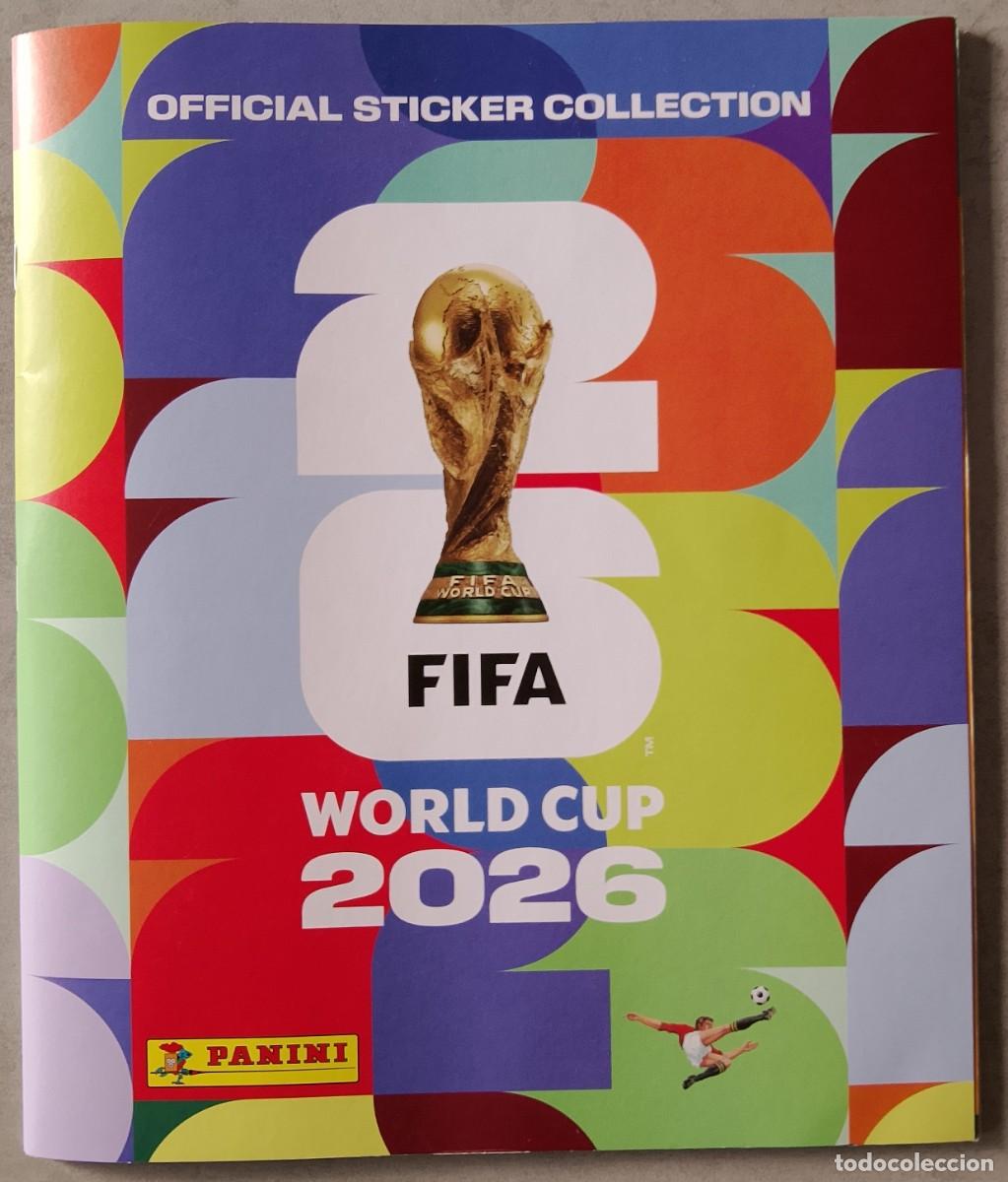 Cromos de F&uacute;tbol: &Aacute;lbum Mundial FIFA 2026 + Lote de 20 cromos.