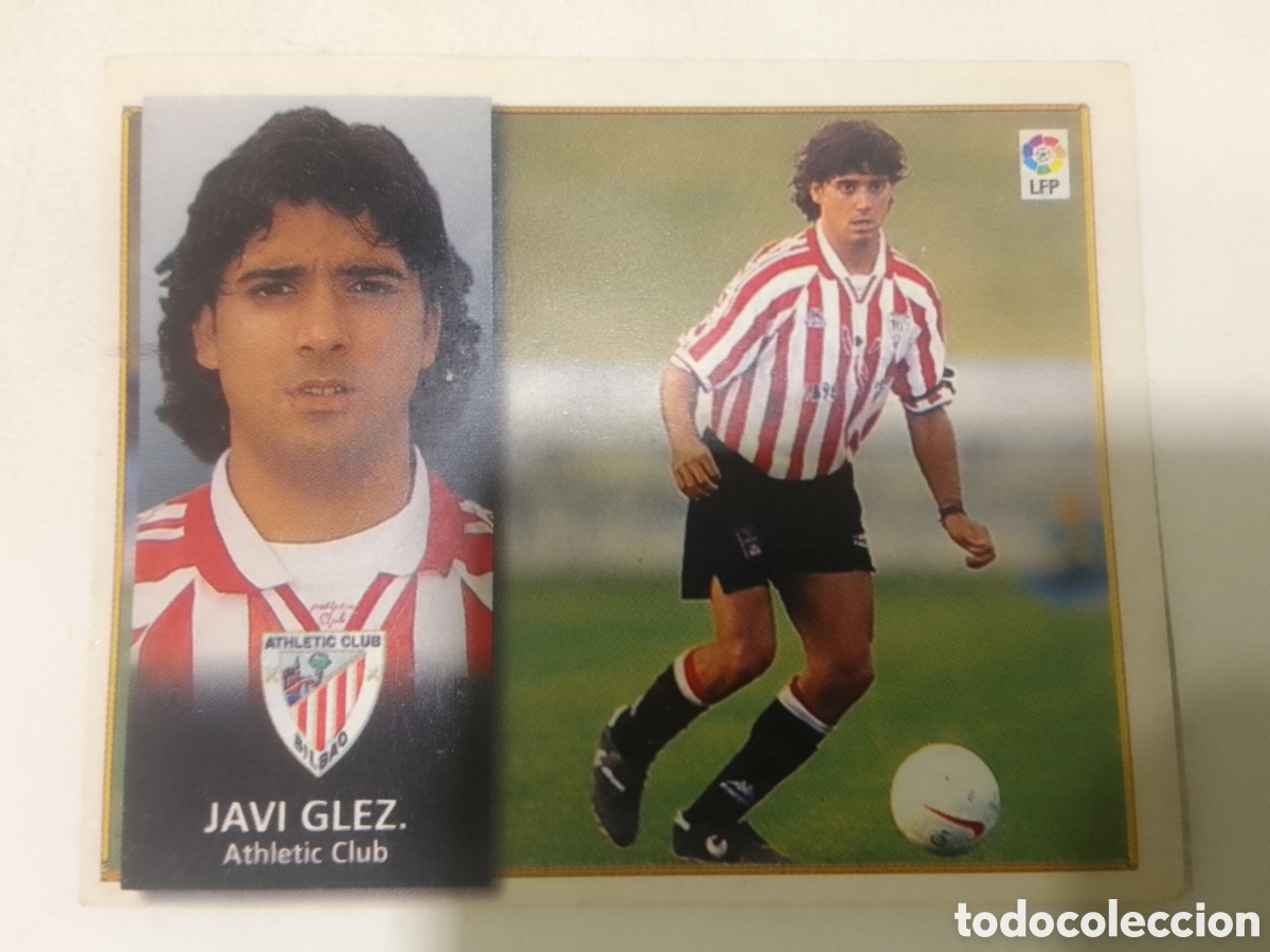 Cromos de F&uacute;tbol: Colecciones Este 98-99 Javi Glez. &bull; Athletic Club.