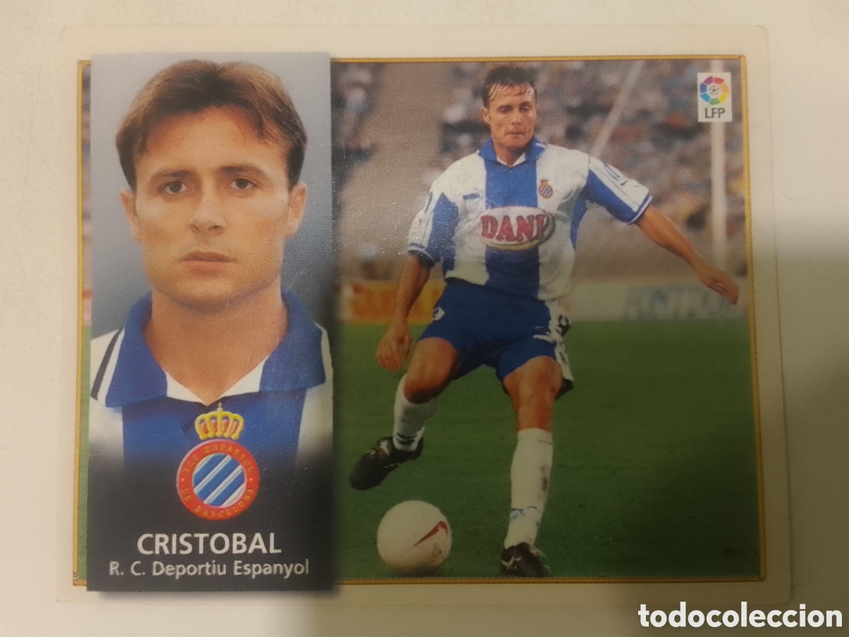 Cromos de F&uacute;tbol: Colecciones Este 98-99 Crist&oacute;bal &bull; Espanyol.