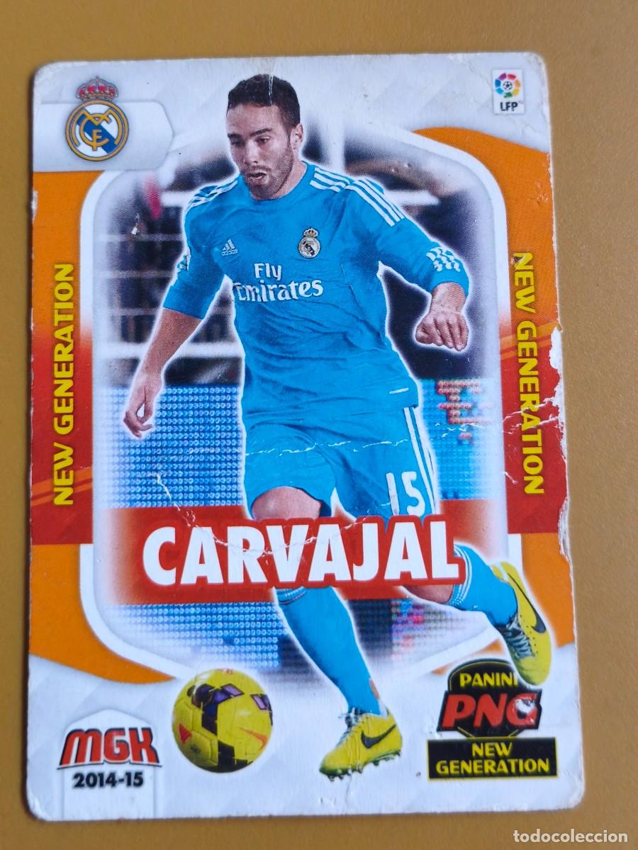 Cromos de F&uacute;tbol: carvajal, 2014 15 new generation