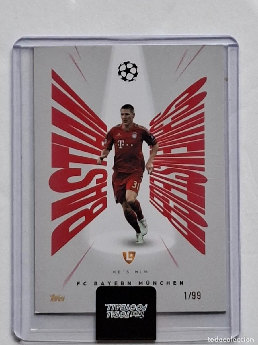 Cromos de F&uacute;tbol: Numerada 1/99 Legend He's Him BASTIAN SCHWEINSTEIGER (Bayern Munchen) TOPPS Total Football 2025-26