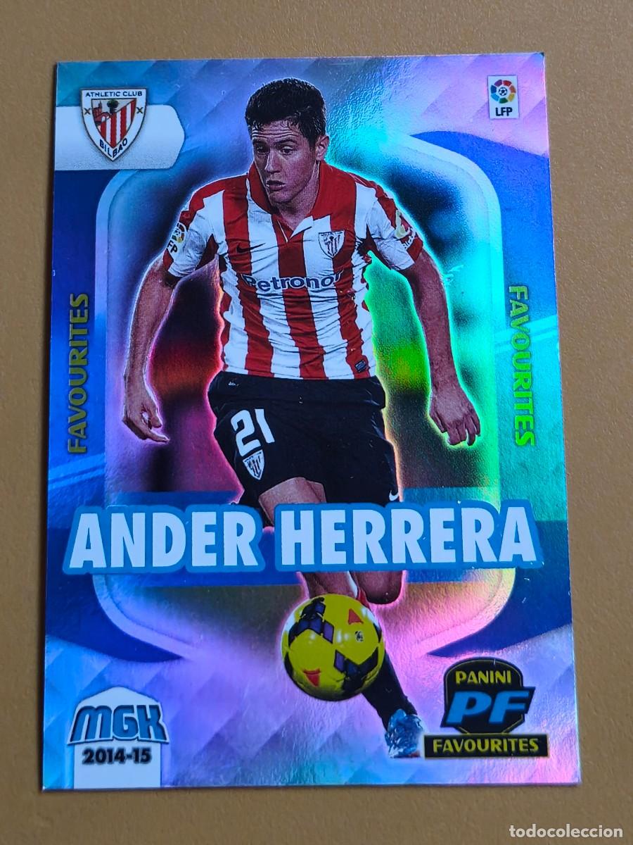 Cromos de F&uacute;tbol: ander herrera, 2014 15 favourites