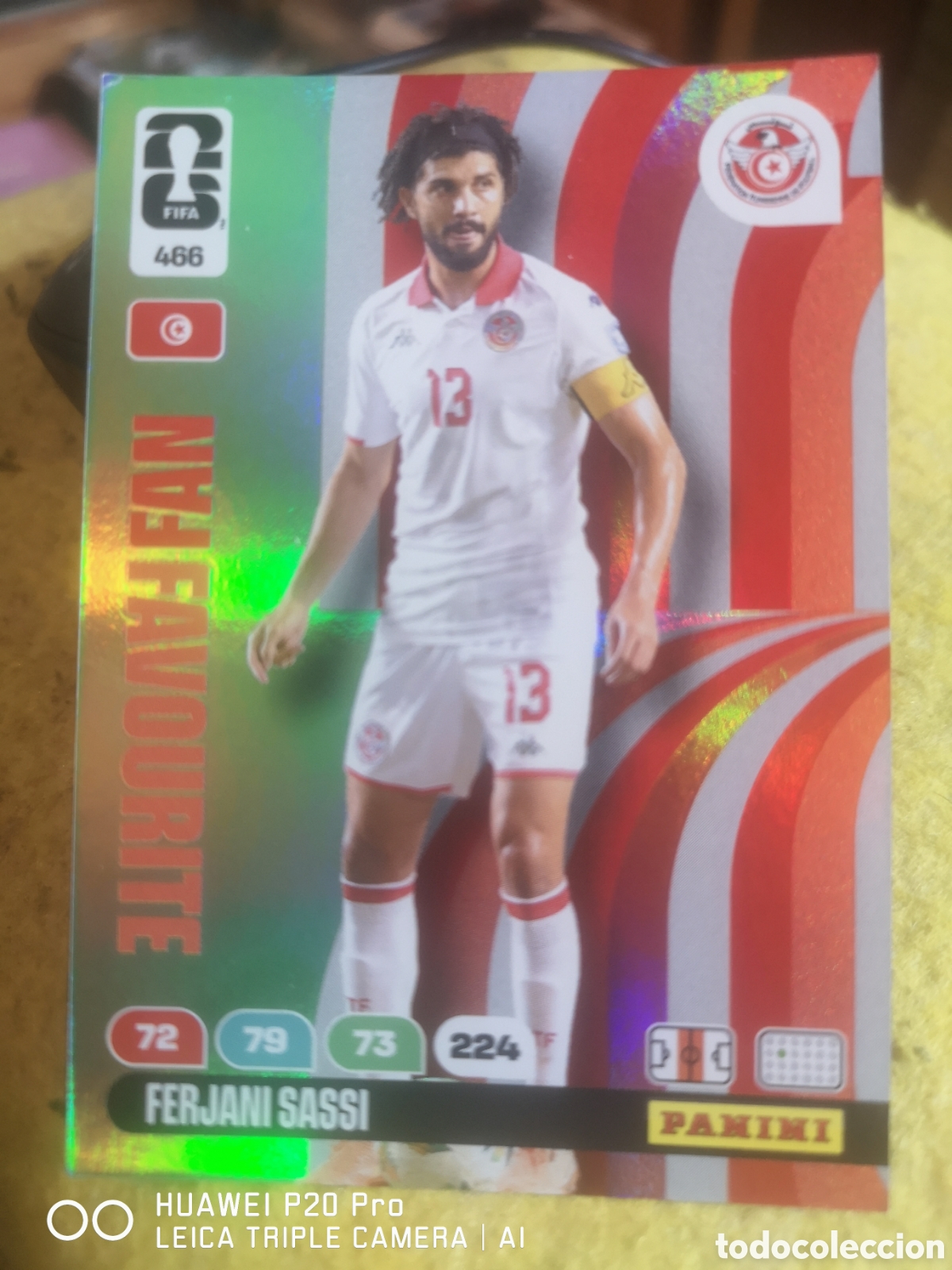 Cromos de F&uacute;tbol: ADRENALYN XL FIFA WORLD CUP 2026 FAN FAVOURITE FERJANI SASSI 466