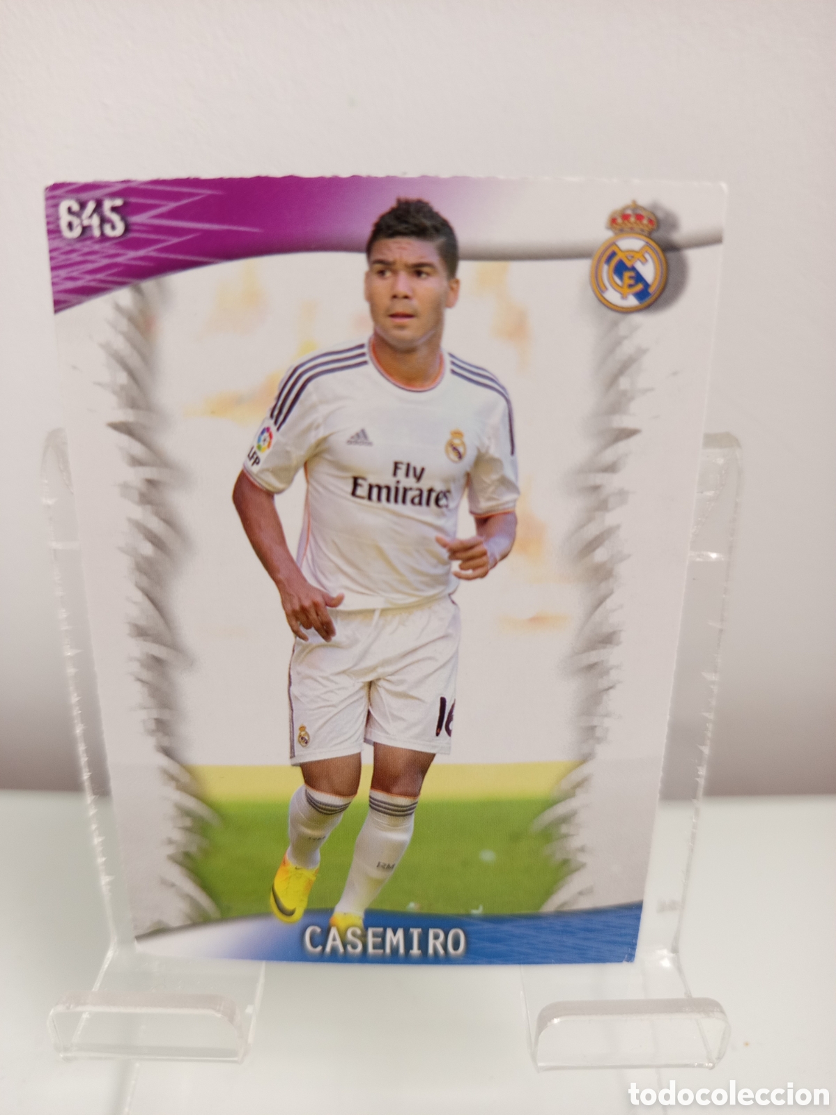 Figurine di Calcio: ❇️ CROMO ⚽ CASEMIRO REAL MADRID 645 FICHAS LIGA QUIZ 2014 13 14 2013 MUNDICROMO ❇️