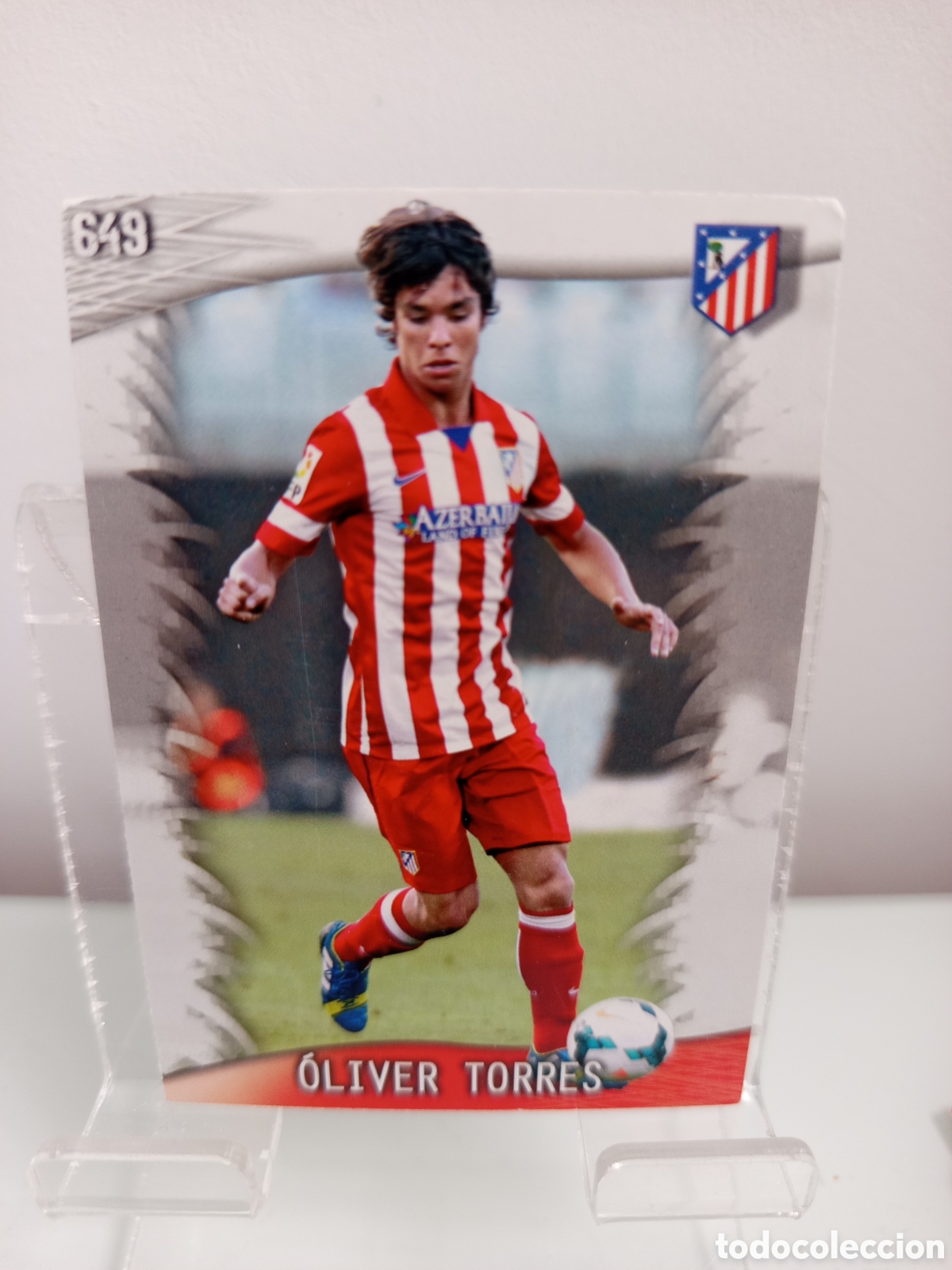Figurine di Calcio: ❇️ CROMO ⚽ OLIVER TORRES ATL&Eacute;TICO DE MADRID 649 FICHAS LIGA QUIZ 2014 13 14 2013 MUNDICROMO ❇️