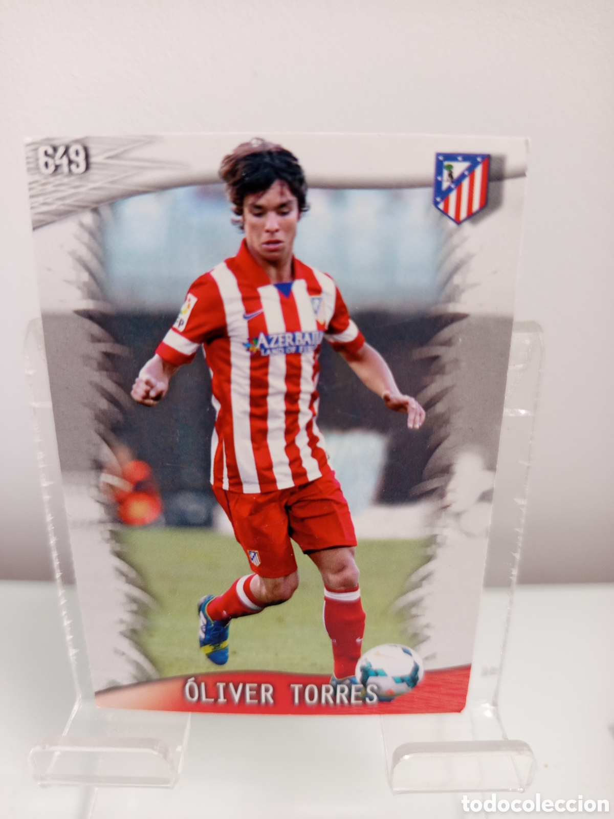 Figurine di Calcio: ❇️ CROMO ⚽ OLIVER TORRES ATL&Eacute;TICO DE MADRID 649 FICHAS LIGA QUIZ 2014 13 14 2013 MUNDICROMO ❇️