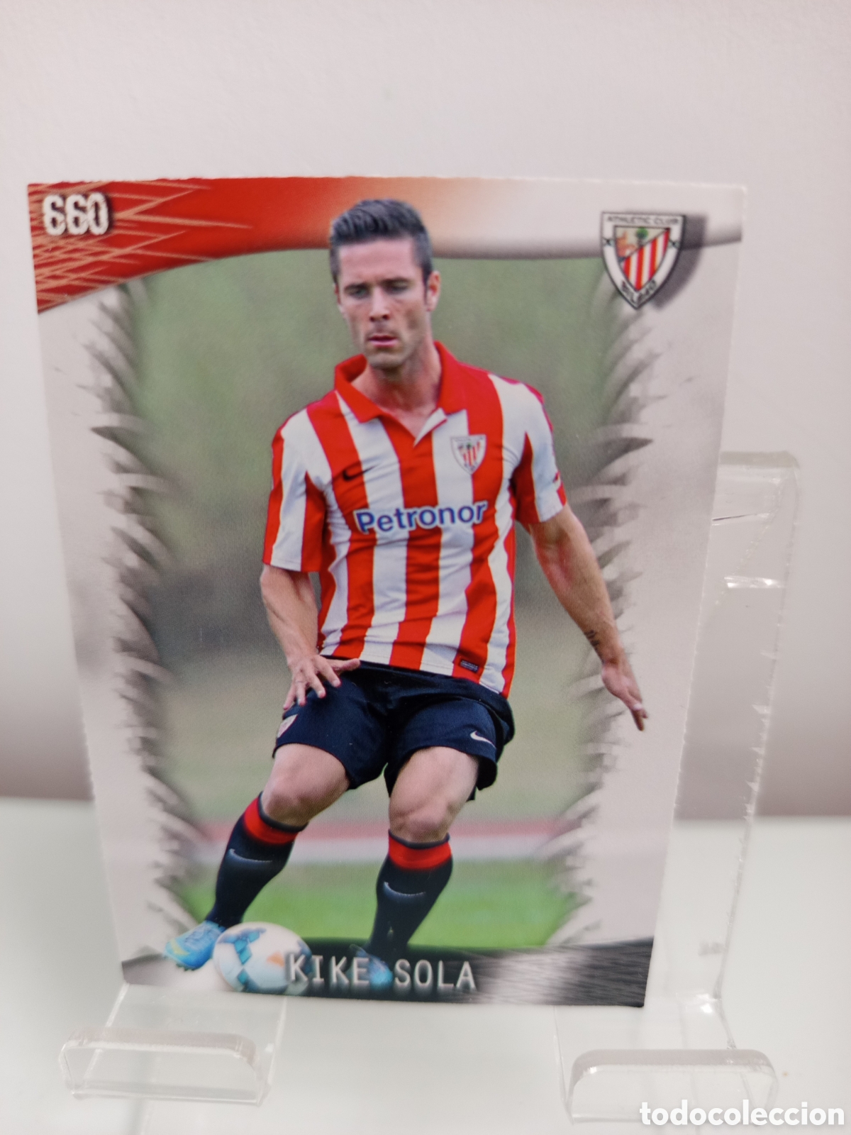 Figurine di Calcio: ❇️ CROMO ⚽ KIKE SOLA ATHLETIC DE BILBAO 660 FICHAS LIGA QUIZ 2014 13 14 2013 MUNDICROMO ❇️
