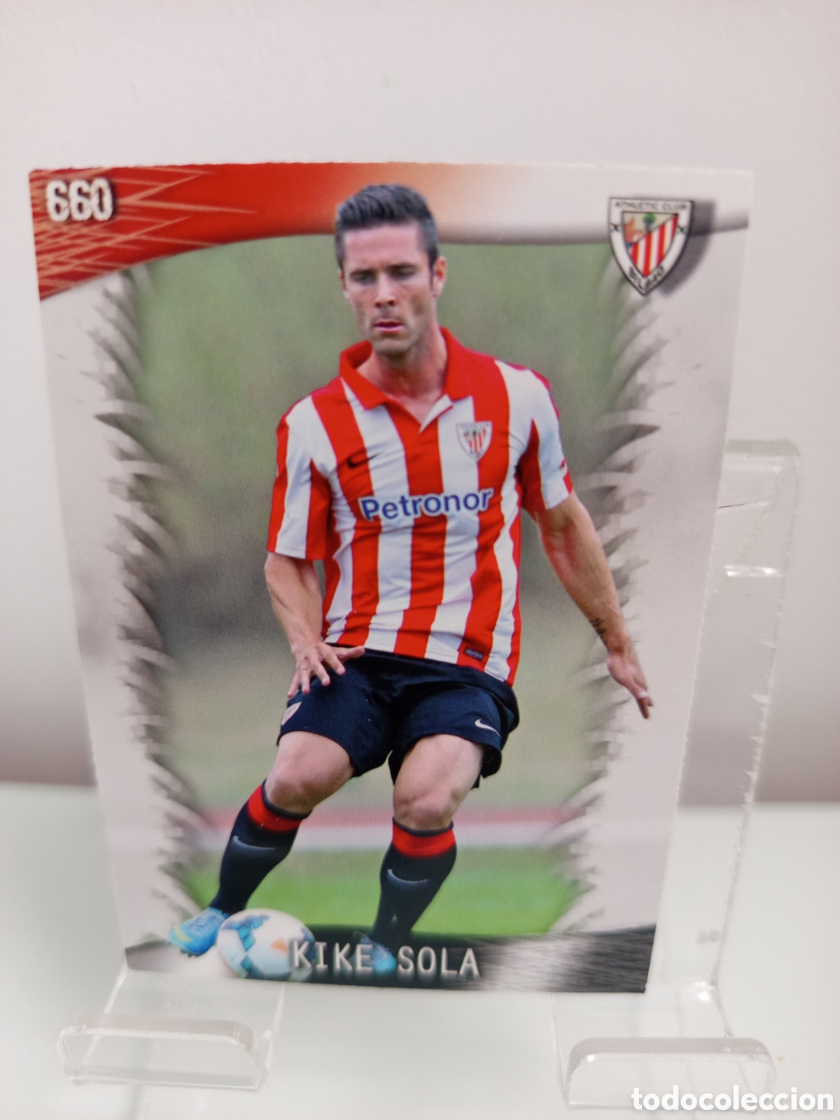 Figurine di Calcio: ❇️ CROMO ⚽ KIKE SOLA ATHLETIC DE BILBAO 660 FICHAS LIGA QUIZ 2014 13 14 2013 MUNDICROMO ❇️