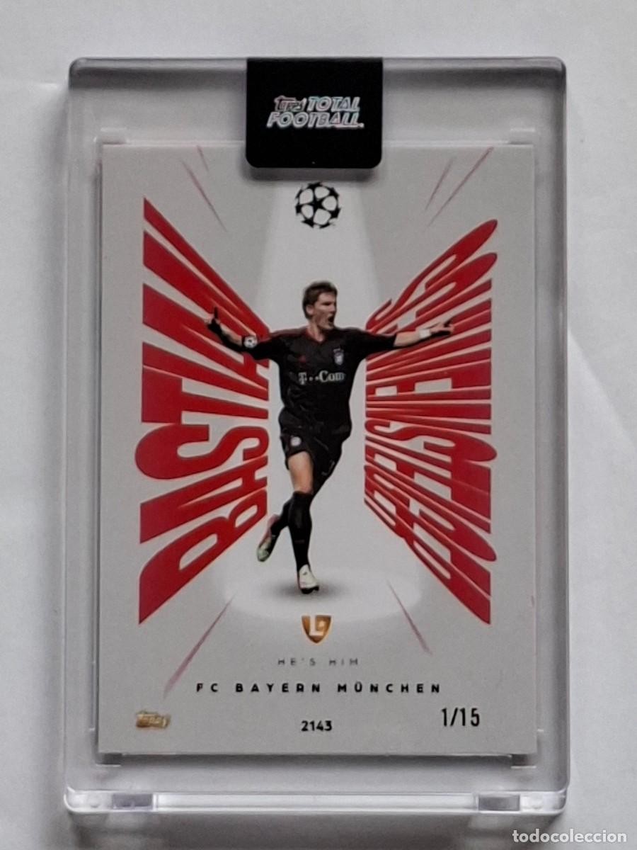Cromos de F&uacute;tbol: Parallel IMAGE VARIATION 1/15 He's Him SCHWEINSTEIGER (Bayern Munchen) TOPPS Total Football 2025-26