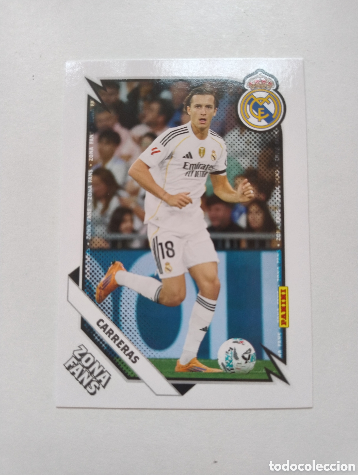 Cromos de F&uacute;tbol: 35 - Carreras - Real Madrid - Panini Club 2026 Zona Fans