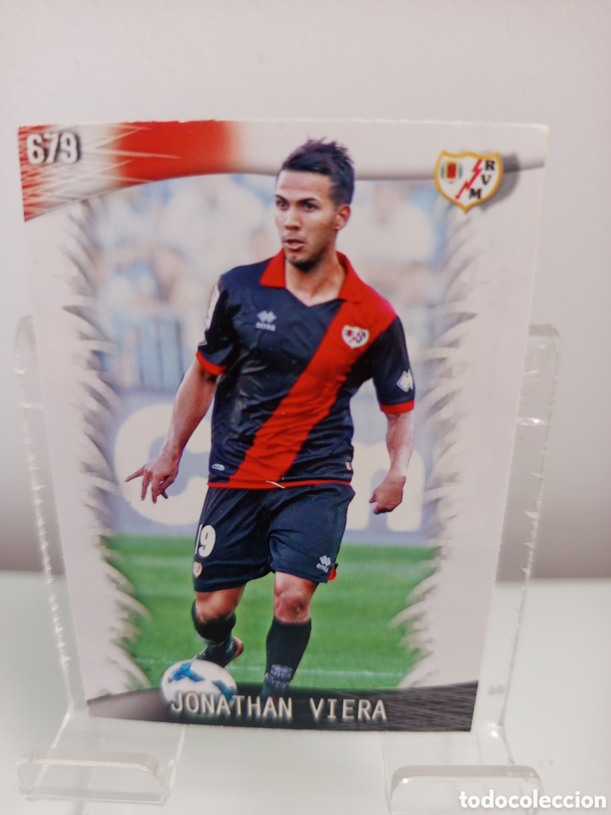 Cromos de F&uacute;tbol: ❇️ CROMO ⚽ JONATHAN VIERA RAYO VALLECANO 679 FICHAS LIGA QUIZ GAME 2014 13 14 2013 MUNDICROMO ❇️