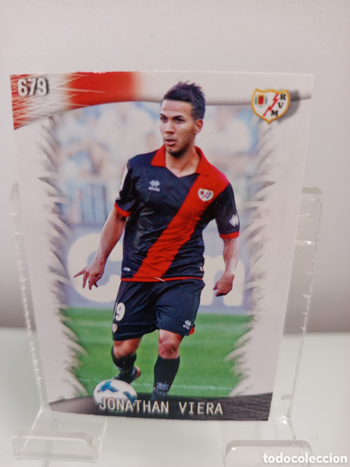 Cromos de F&uacute;tbol: ❇️ CROMO ⚽ JONATHAN VIERA RAYO VALLECANO 679 FICHAS LIGA QUIZ GAME 2014 13 14 2013 MUNDICROMO ❇️