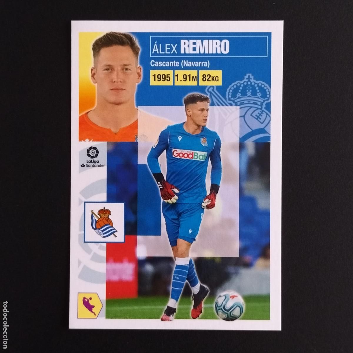 Cromos de F&uacute;tbol: N&ordm; 2 ALEX REMIRO REAL SOCIEDAD CROMOS LALIGA SANTANDER ESTE 2020 2021 20 21 LIGA PANINI