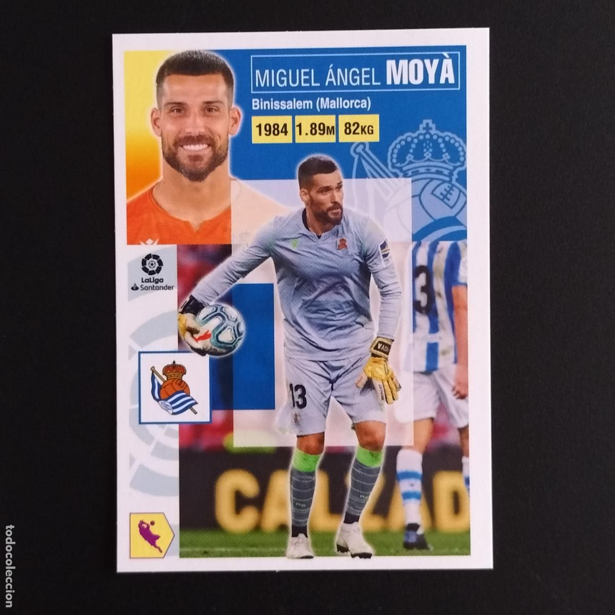 Cromos de F&uacute;tbol: N&ordm; 3 MOYA REAL SOCIEDAD CROMOS LALIGA SANTANDER ESTE 2020 2021 20 21 LIGA PANINI