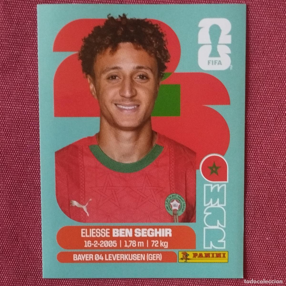 Cromos de F&uacute;tbol: ELIESSE BEN SEGHIR- MARRUECOS - MAR 12 - MUNDIAL - FIFA WORLD CUP - 2026
