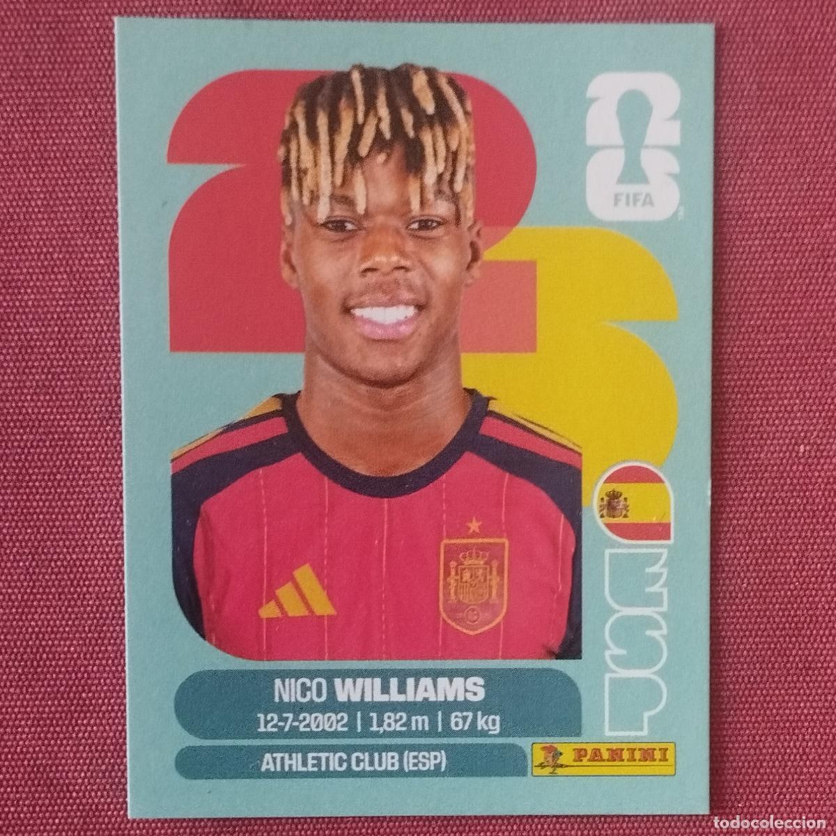 Cromos de F&uacute;tbol: NICO WILLIAMS - ESPA&Ntilde;A - ESP 17 - MUNDIAL - FIFA WORLD CUP - 2026