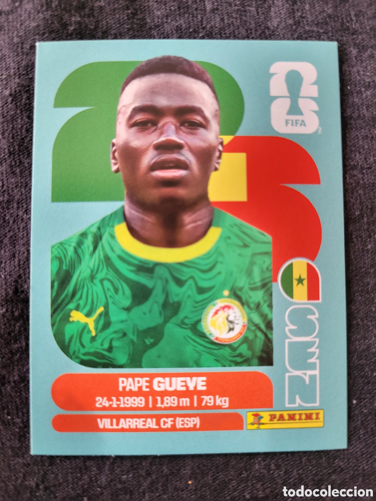 Cromos de F&uacute;tbol: SEN 11 Pape Gueye [Sticker] / FIFA World Cup 2026