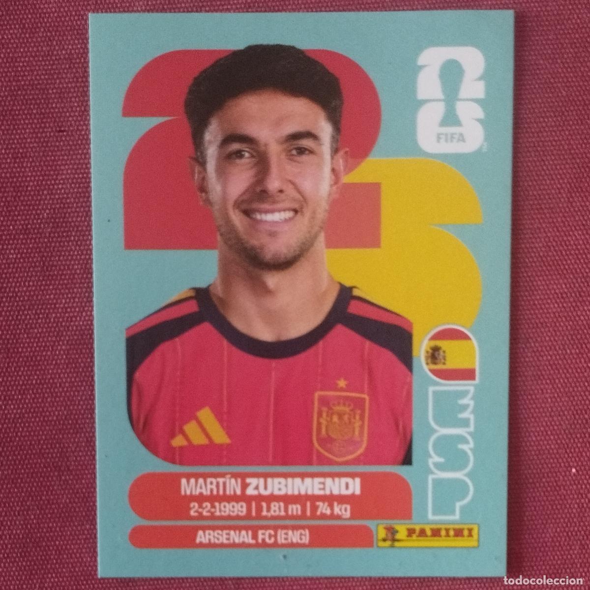 Cromos de F&uacute;tbol: MARTIN ZUBIMENDI - ESPA&Ntilde;A - ESP 9 - MUNDIAL - FIFA WORLD CUP - 2026