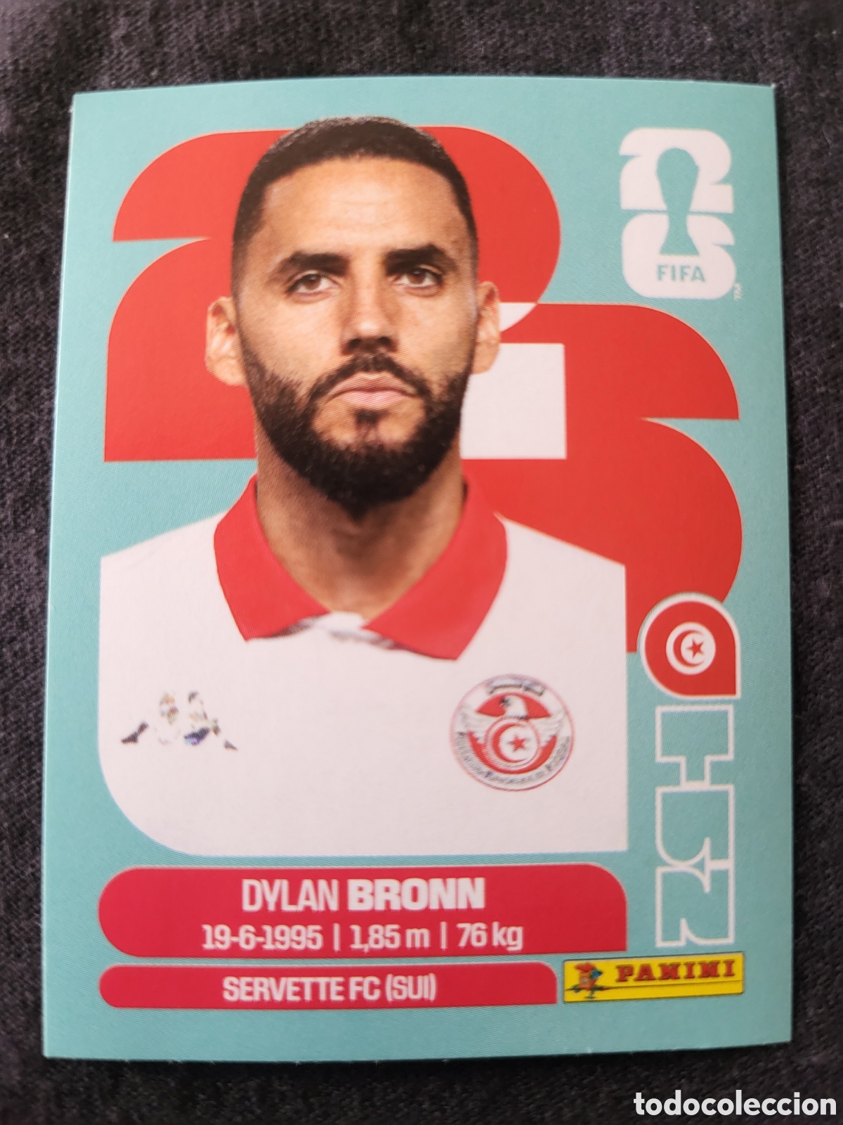 Cromos de F&uacute;tbol: TUN 8 Dylan Bronn [Sticker] / FIFA World Cup 2026