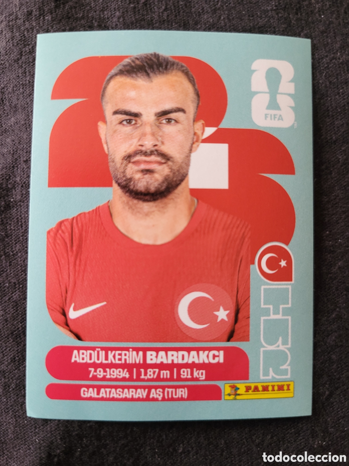 Cromos de F&uacute;tbol: TUR 5 Abdulkerim Bardakci [Sticker] / FIFA World Cup 2026