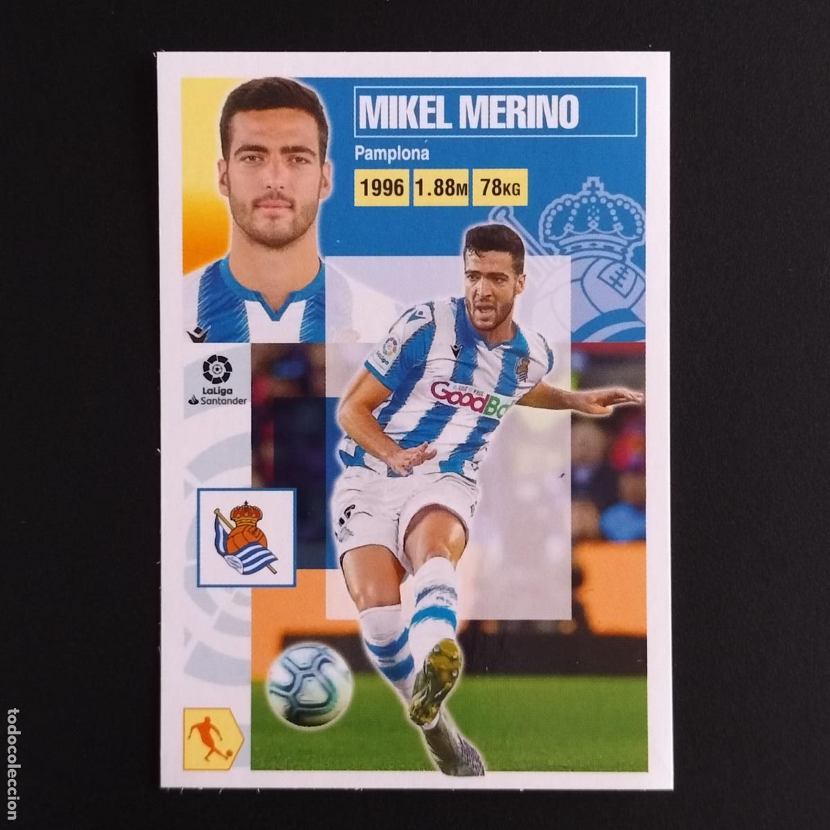 Cromos de F&uacute;tbol: N&ordm; 11 MIKEL MERINO REAL SOCIEDAD CROMOS LALIGA SANTANDER ESTE 2020 2021 20 21 LIGA PANINI