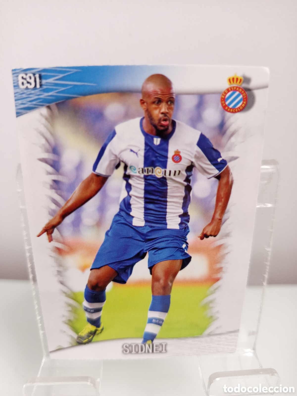 Figurine di Calcio: ❇️ CROMO ⚽ SIDNEI ESPA&Ntilde;OL 691 FICHAS LIGA QUIZ GAME 2014 13 14 2013 MUNDICROMO ❇️