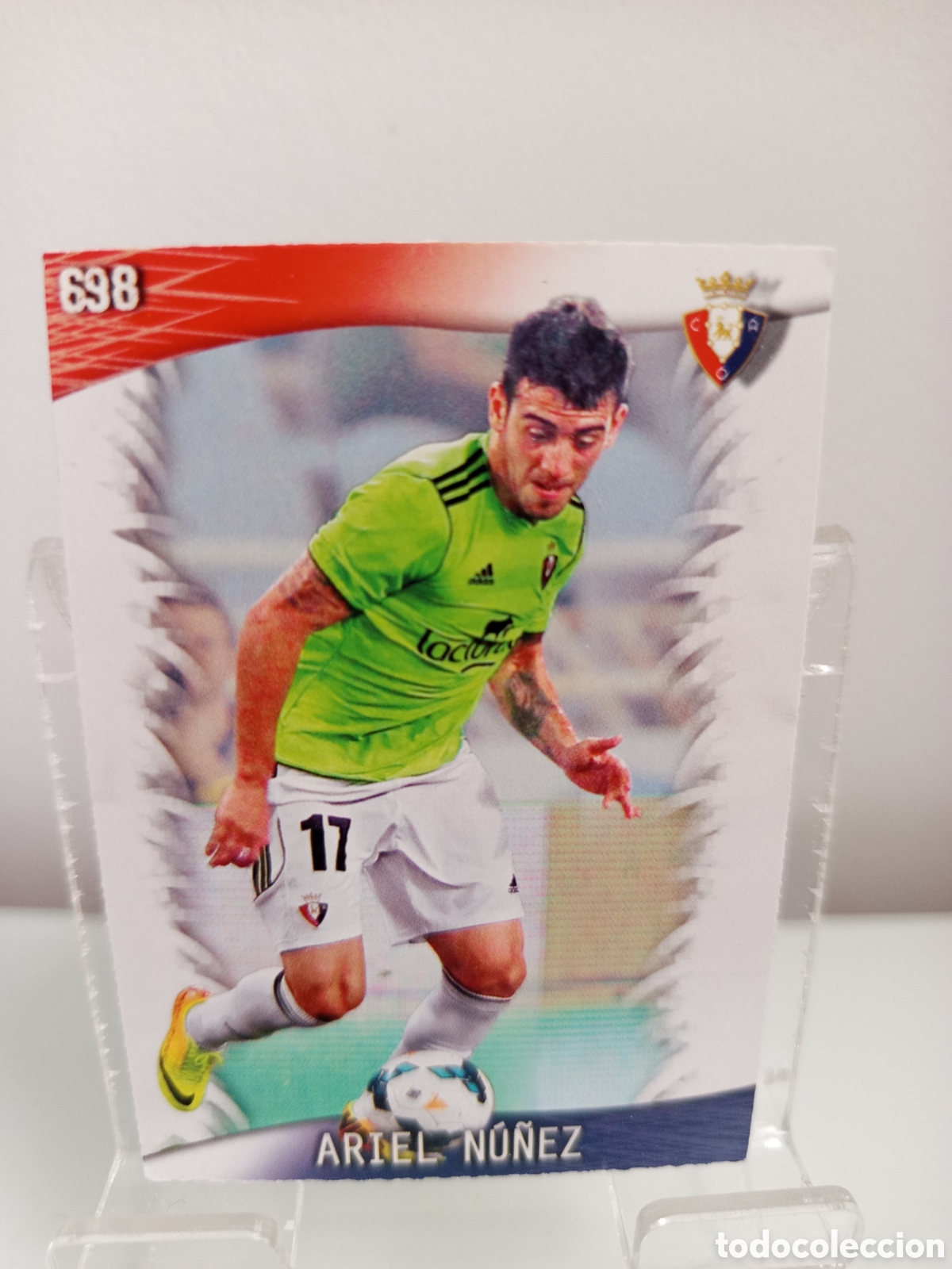 Cromos de Futebol: ❇️ CROMO ⚽ ARIEL NU&Ntilde;EZ OSASUNA 698 FICHAS LIGA QUIZ GAME 2014 13 14 2013 MUNDICROMO ❇️