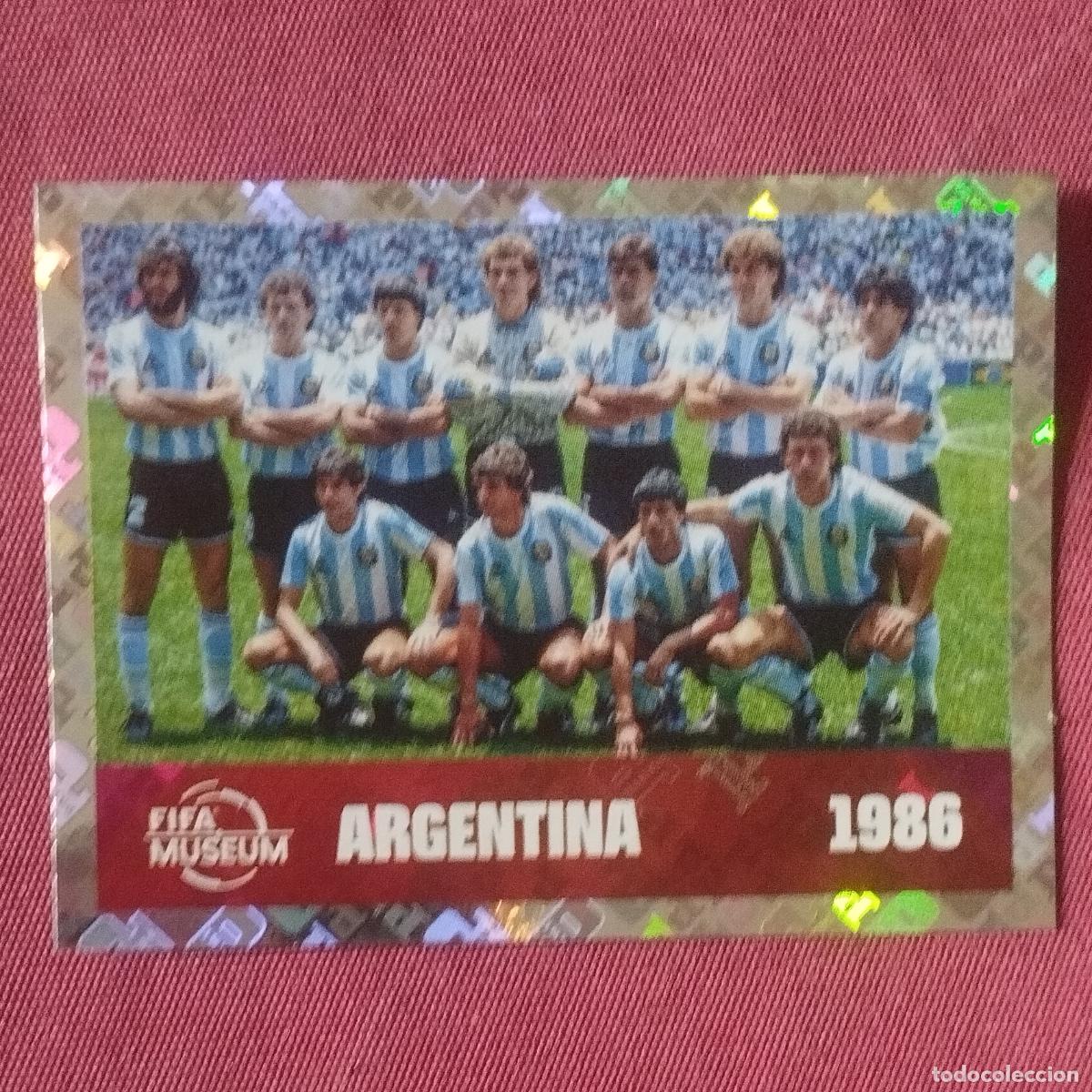 Football Stickers: ARGENTINA - FWC 14- FIFA HISTORY MUNDIAL PLANTILLA 1986 - FIFA WORLD CUP 2026