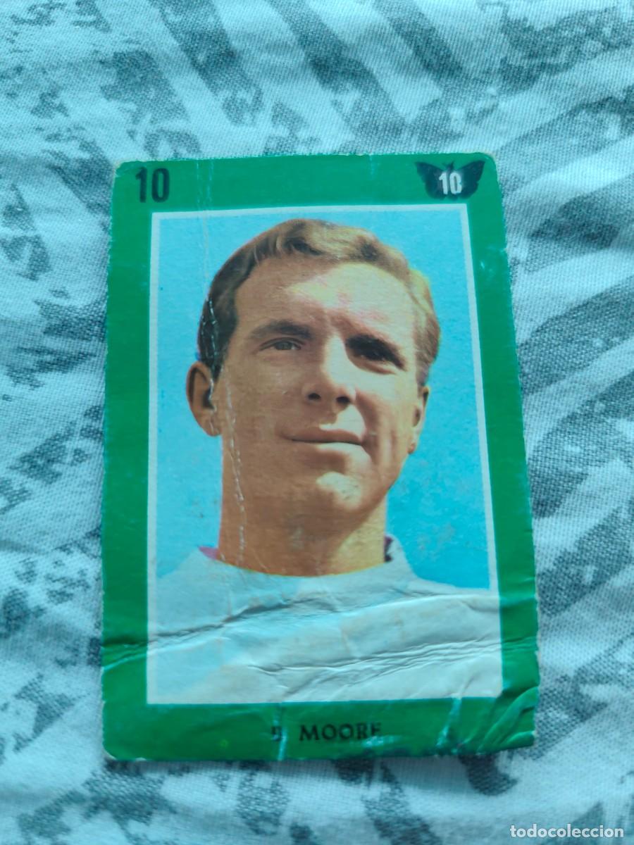 Cromos de F&uacute;tbol: Cromos Moore Wilco. 10