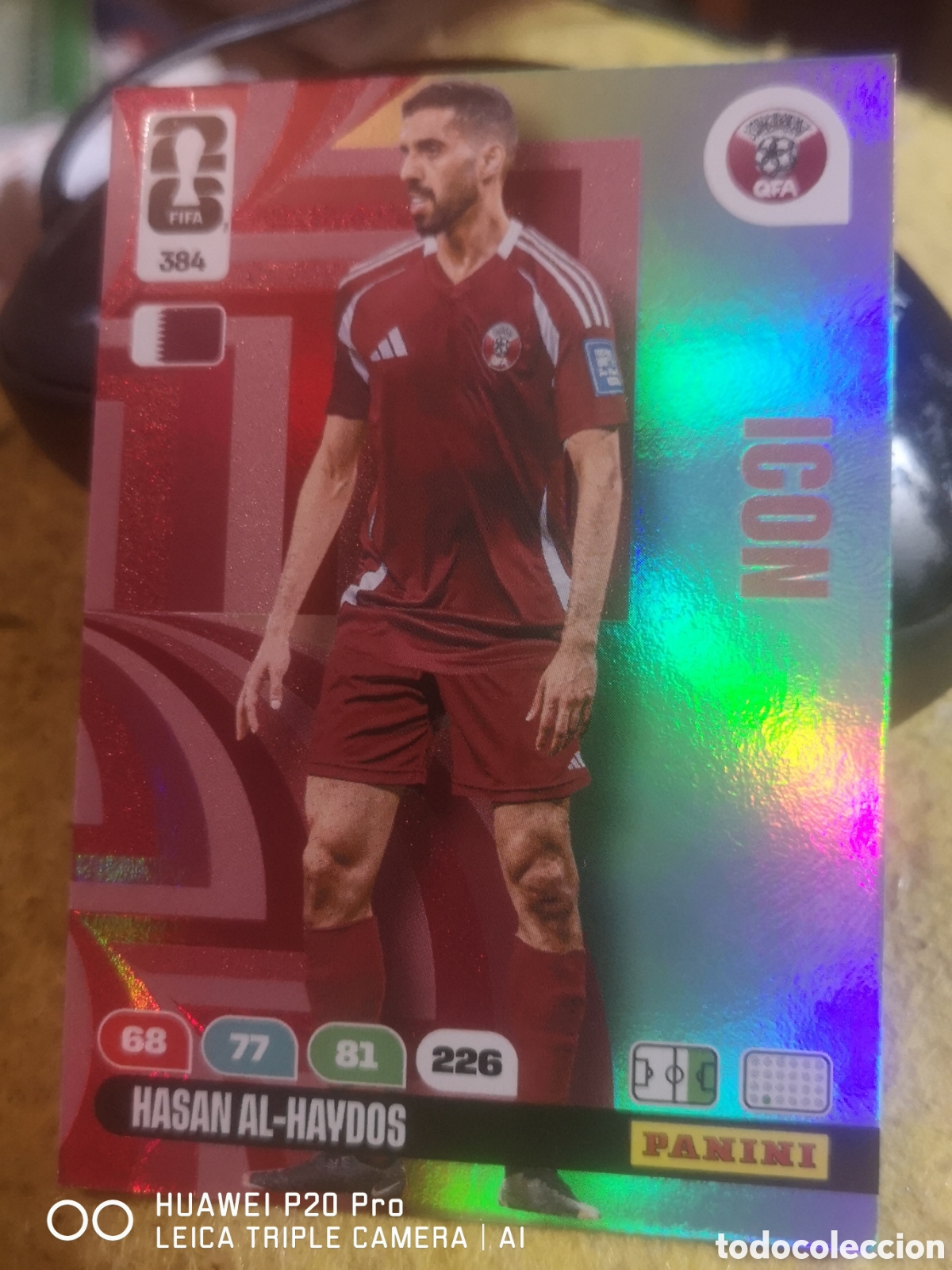 Cromos de F&uacute;tbol: ADRENALYN XL FIFA WORLD CUP 2026 ICON HASAN AL - HAYDOS 384