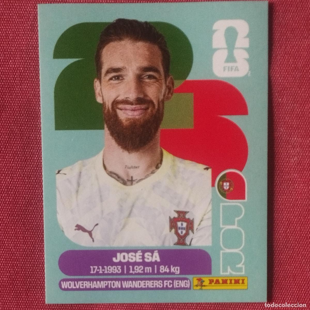 Cromos de F&uacute;tbol: JOSE SA - PORTUGAL - POR 3 - MUNDIAL FUTBOL - FIFA WORLD CUP 2026